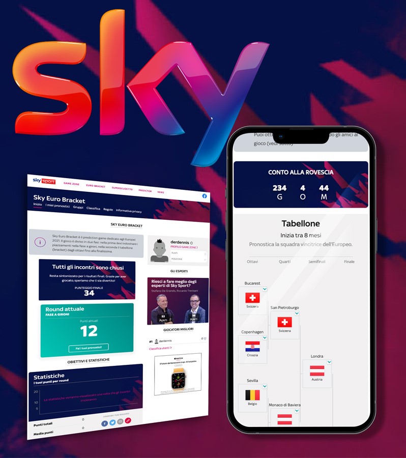 Sky Euro 2020 KO-Runden-Tippspiel