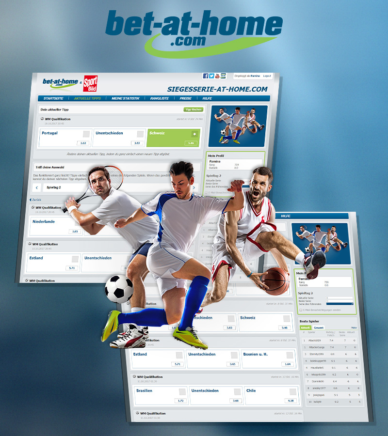 Streak Predcitor for bet-at-home.com and SPORT BILD Streak Predcitor for bet-at-home.com and SPORT BILD