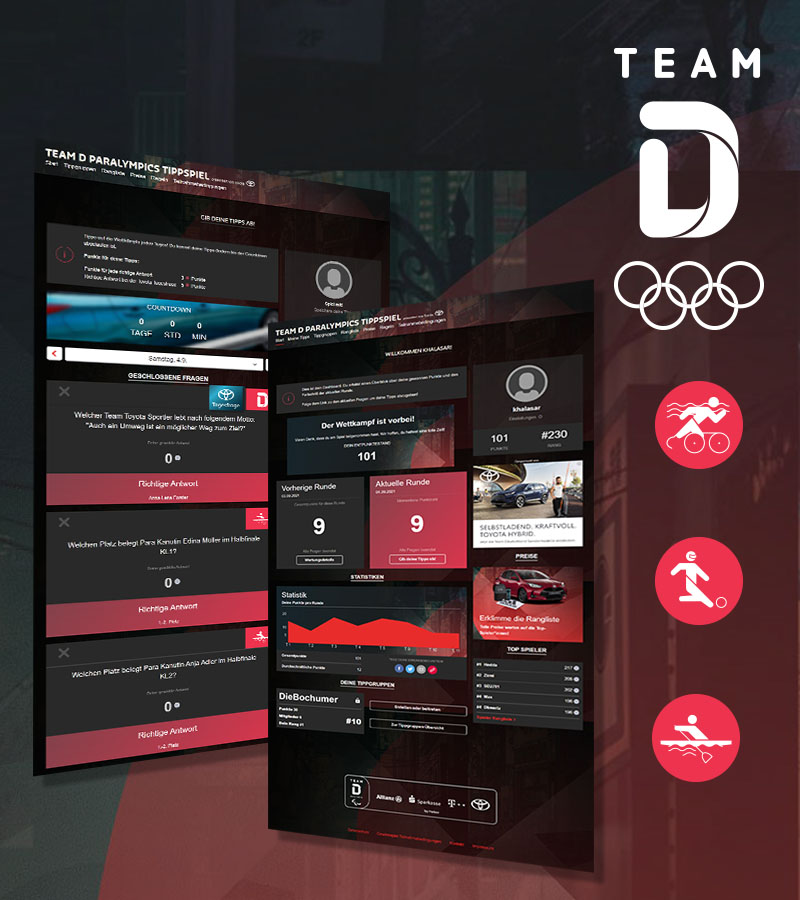 Team D Tokyo 2020 Paralympics Predictor