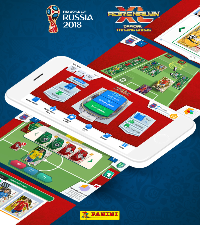 Panini AdrenalynXL FIFA Worldcup 2018® Mobile Game Panini AdrenalynXL FIFA Worldcup 2018® Mobile Game