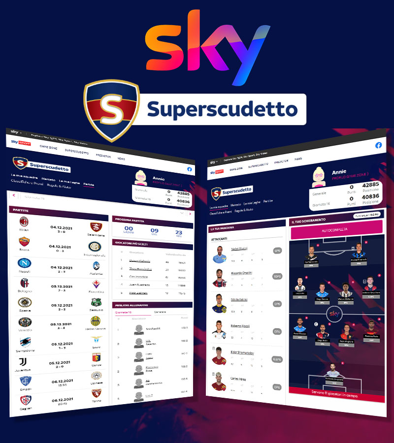 Sky Serie A Fantasy Manager 2021/22 Sky Serie A Fantasy Manager 2021/22