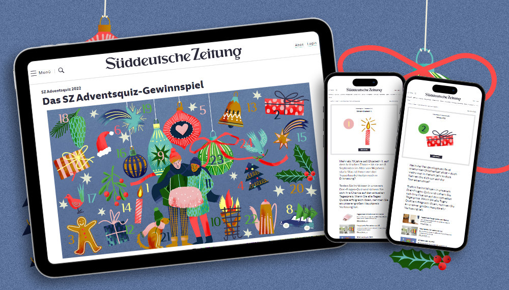 Sueddeutsche.de advent calendar 2022