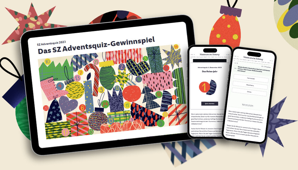 Sueddeutsche.de advent calendar 2023