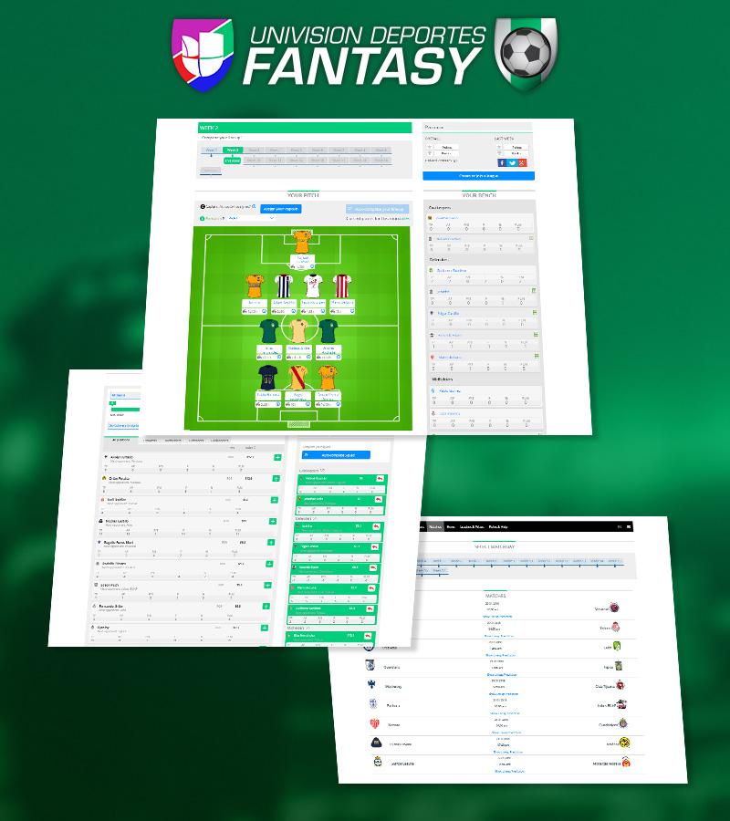 Univision Deportes Fantasy - Liga MX 2018/2019 Univision Deportes Fantasy - Liga MX 2018/2019